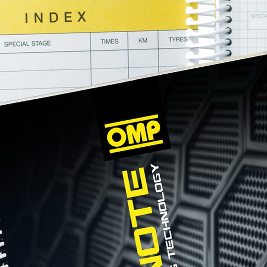 OMP A4 Co-Drivers Notebook