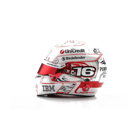 Scuderia Ferrari Charles Leclerc helmet Japan GP 1:5