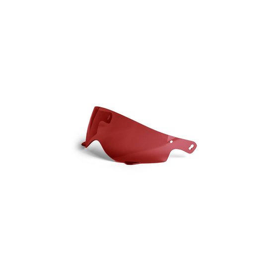 Sparco Flux RJ/RJ-i Visor for Open Face Helmet Red