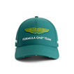 Gorra de béisbol para niños Stroll Team Aston Martin F1 2025 verde