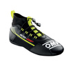 OMP KS-2F Racing Shoes Black/Yellow