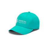 2024 Mercedes AMG Petronas F1 Large Logo Ultra Teal Baseball Cap