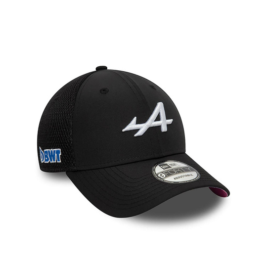 Gorra Team Alpine F1 negra