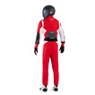 Traje de carreras Sparco X-Light FULL EFFICIENCY rojo (FIA)