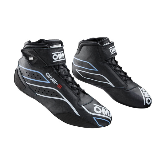 OMP One-S MY20 Racing Shoes Black (FIA)