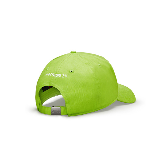 Logo Formula 1 Mens Baseball Cap Lime