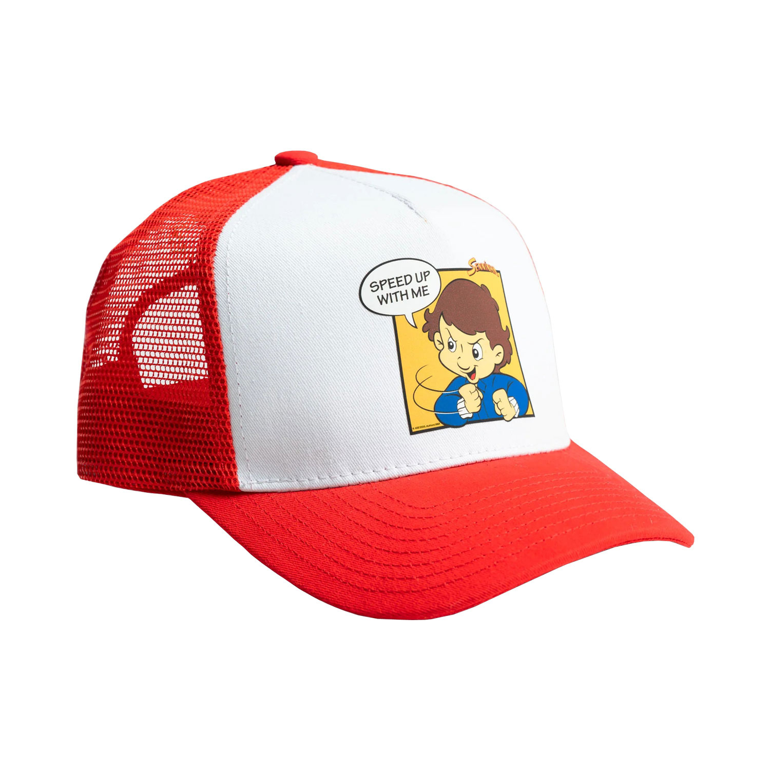 2025 Ayrton Senna Mens Senninha baseball cap red