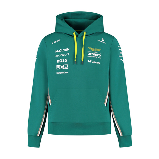 2025 Aston Martin Aramco F1 Mens Team Hoodie
