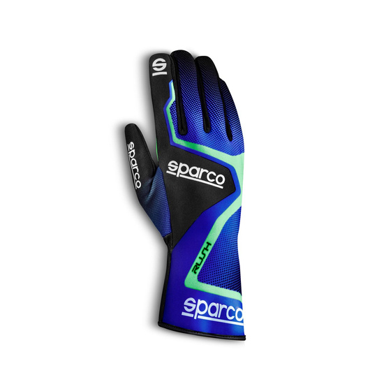 Gants Sparco Rush MY20 bleus/verts