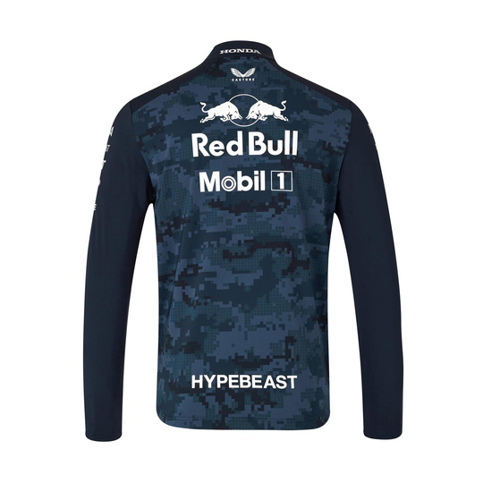 2025 Red Bull Racing F1 Mens 1/4 Zip Hypebeast Sweatshirt