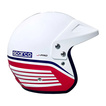 Sparco Italy J-PRO Martini Racing Open Face Helmet white