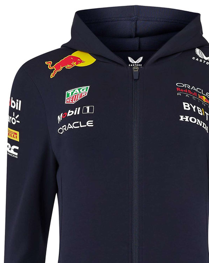 2024 Red Bull Racing Ladies Full Zip Team Hoodie