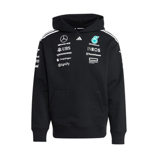 2025 Mercedes F1 Petronas Mens Team Hooded Sweatshirt