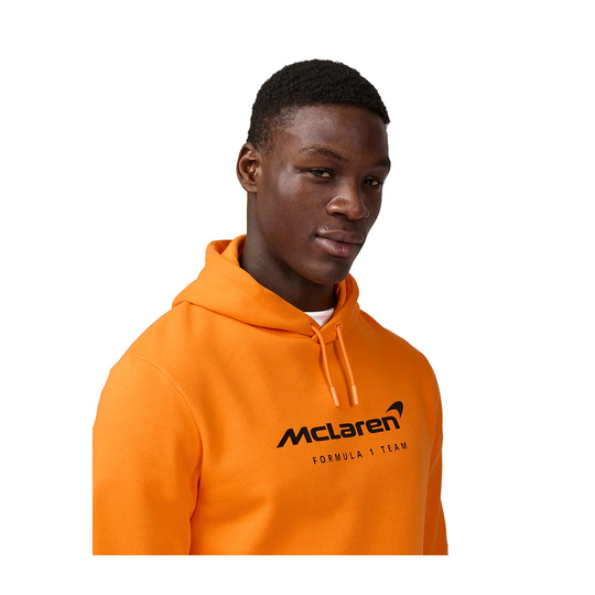 2025 McLaren F1 UK Mens Essentials Hoodie orange