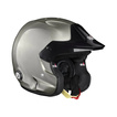 Casco Stilo Venti4 Trophy Jet Composite Hans plateado (FIA)