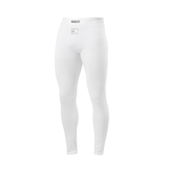 Pantalón interior largo Sparco PRO RW-7 blanco (FIA)