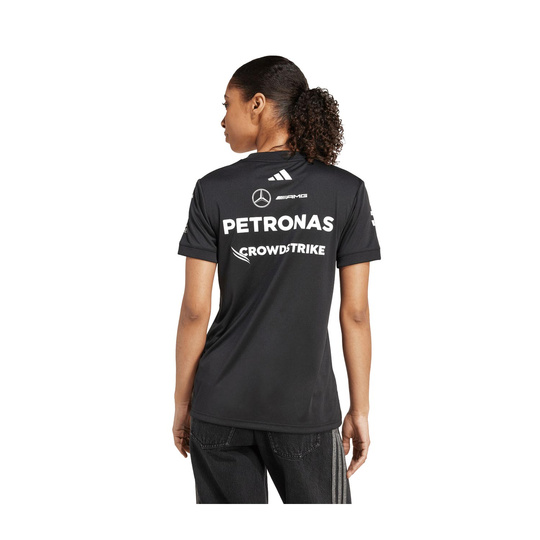 T-shirt femme Team Mercedes AMG F1 2025 noir