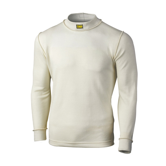 OMP First Roll-Neck Underwear Top Ecru (FIA)