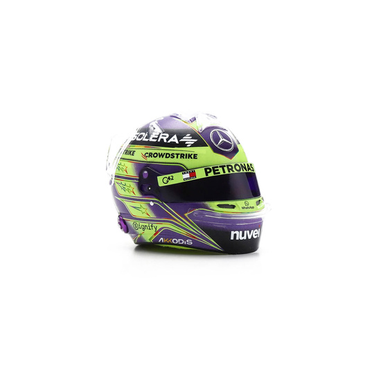 Mercedes AMG Petronas F1 1:5 Lewis Hamilton helmet British GP 2024