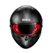 Sparco Italy STEALTH KF CARBON 8878-2024 Kart Helmet black-red (FIA)