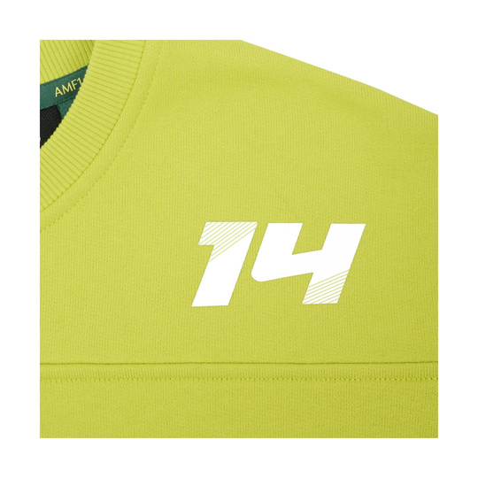 2024 Aston Martin UK Mens Alonso Kimoa Patch Sweatshirt