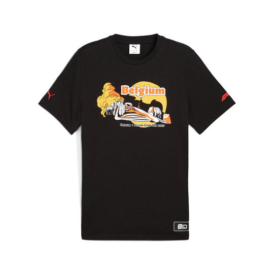 2025 Formula 1 Men's Belgium GP Black T-shirt