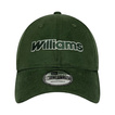 Casquette Williams F1 Traditional Cord 2026 verte