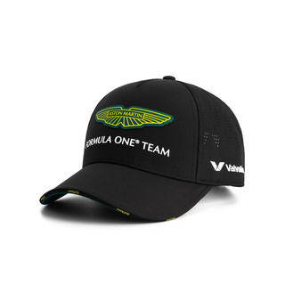 2025 Aston Martin Aramco F1 Mens Team Baseball Cap black