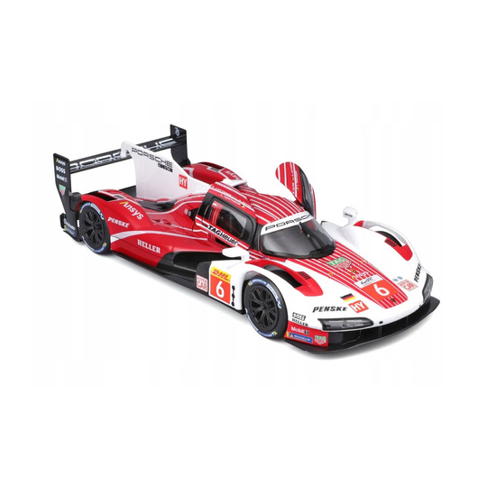 WEC Penske Motorsport #6 Porsche 963 Model Car 1:24 