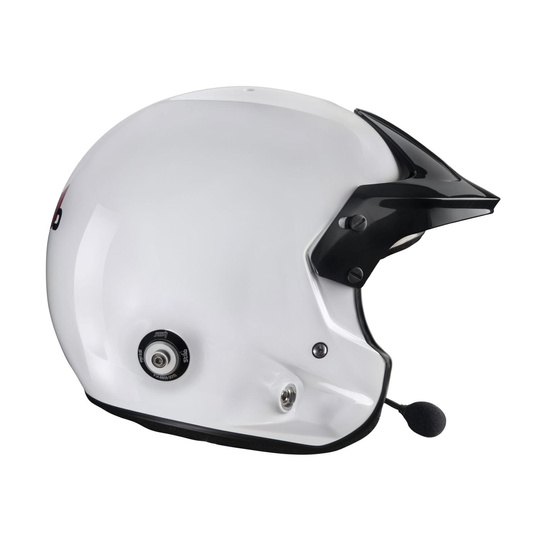 Stilo Venti Trophy Rally Hans Helmet White (FIA)