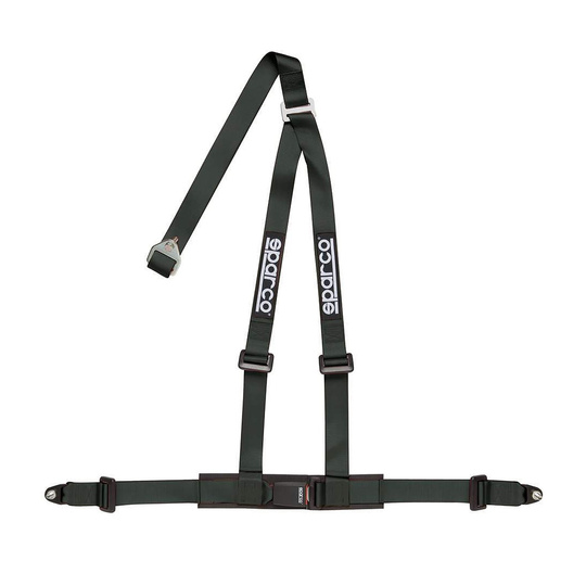 Harnais 3 points Sparco Club H-3 noir (ECE)