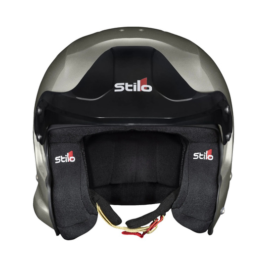 Casque Stilo Venti4 Trophy Jet Composite argent (FIA)