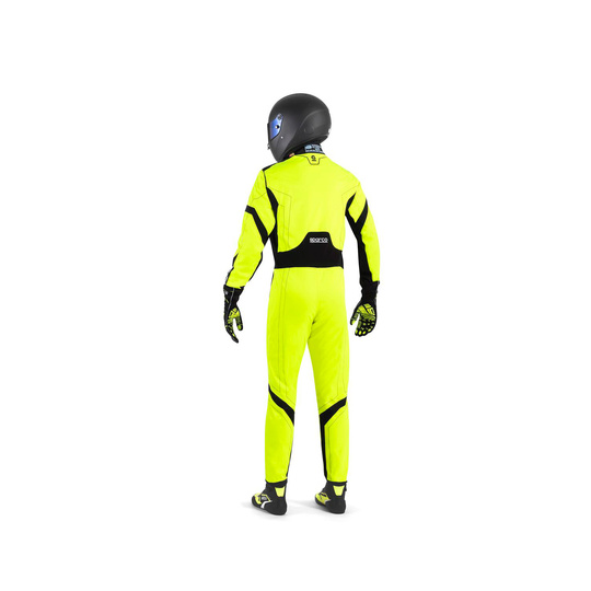 Sparco Italy THUNDER Kids Karting Suit Yellow (FIA)