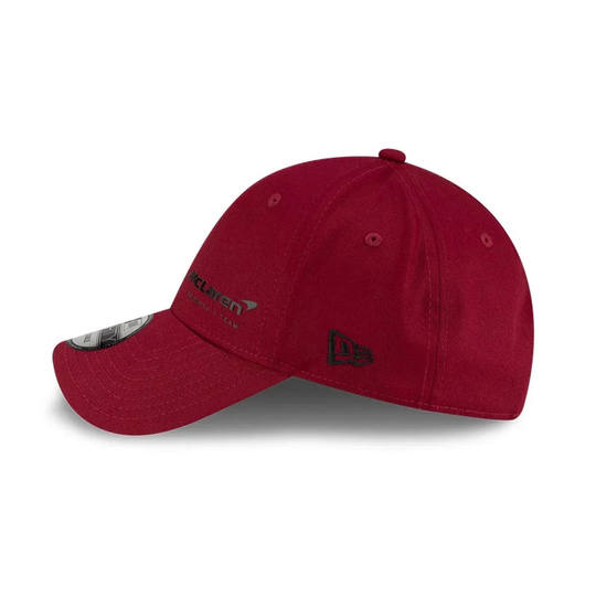2025 McLaren F1 UK Mens Essentials baseball cap dark red