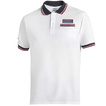 Polo Sparco Martini Pocket blanc