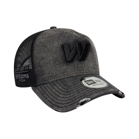 Gorra Williams F1 New Wave Denim Trucker 2026 negra