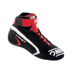 Botas OMP First MY21 negras/rojas (FIA)
