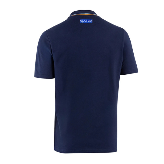Men's Sparco GULF navy blue polo shirt