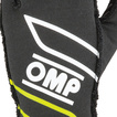 OMP One-S MY25 Racing Gloves Black/Yellow (FIA)