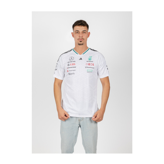 2026 Mercedes AMG F1 Authentic Team T-shirt White