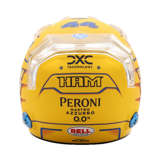 Scuderia Ferrari F1 Lewis Hamilton Miami GP Miniature Helmet 1:5