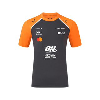 2025 McLaren F1 UK Mens Set Up Team T-Shirt grey