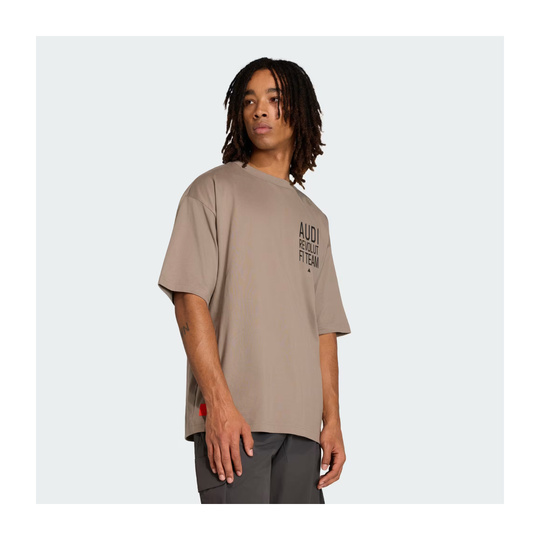 T-Shirt homme Elevated Graphic Audi Revolut F1 2026 marron