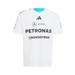 T-shirt Team Mercedes AMG F1 2026 enfant blanc