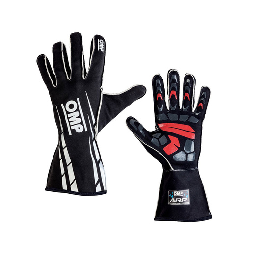 OMP ARP Racing Gloves Black