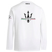 T-shirt à manches longues Sparco Maserati Corse blanc