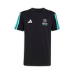 Camiseta infantil Mercedes AMG F1 DNA Logo 2026 negra