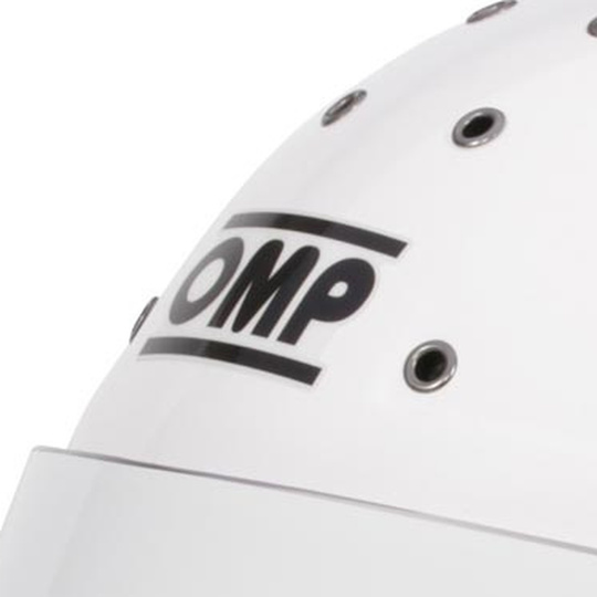 OMP GP-R MY22 Helmet White (FIA)