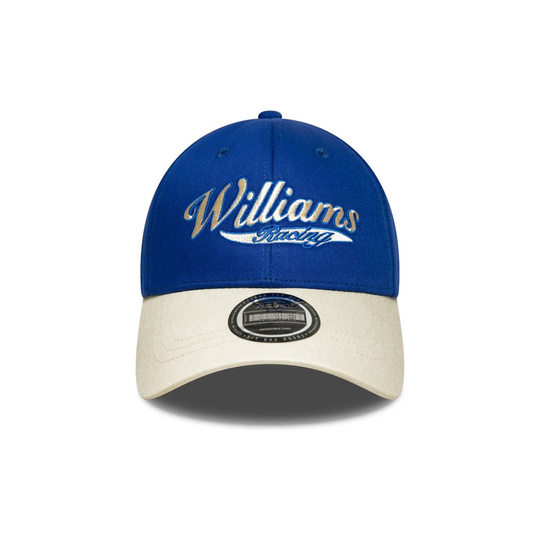 2025 Williams F1 Racing Mens Script Baseball Cap
