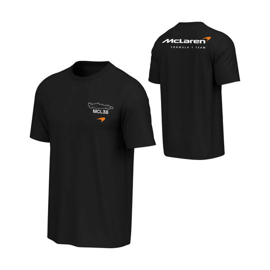 2025 McLaren F1 UK Mens MCL38 Car T-Shirt